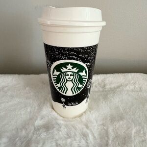 Starbucks Black and White Tumbler